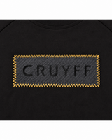 Cruyff Fuzeknit Lasercut T-shirt - Zwart Goud