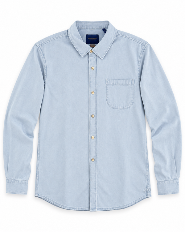 Scotch & Soda Oki Doki Artichoki Overhemd - Blauw