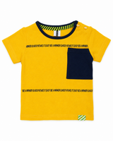 B.Nosy Baby Set - Yellow / Blue w/ Pocket