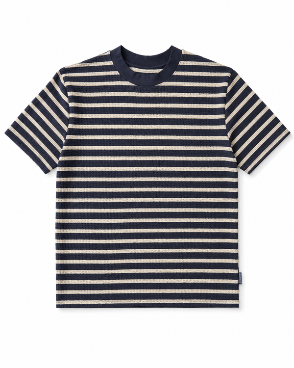 Casual Friday CFThor Structured Tee Striped - Striped