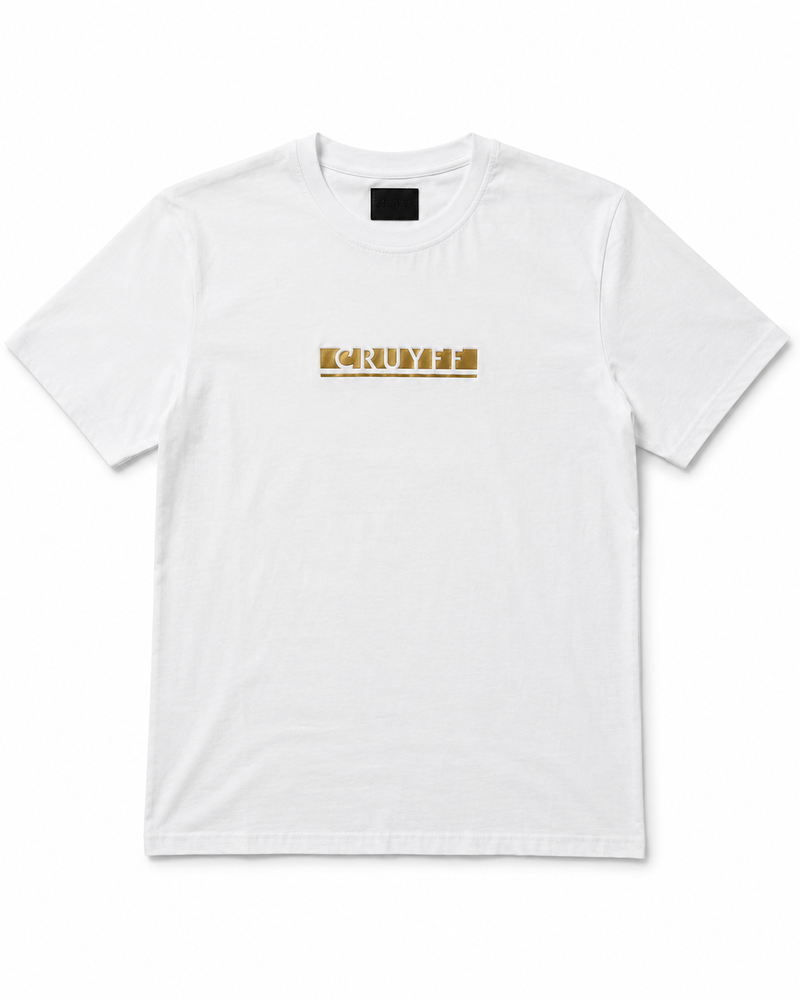 Cruyff Mauricio Tee (Design B) - White Gold