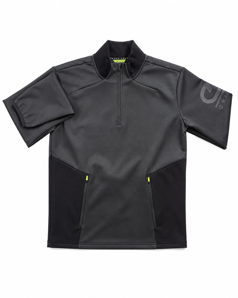 Cruyff Maxout 1/4 Zip Sweat - Black