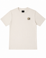 Cruyff Hypno Graphic Tee - Creme Gold