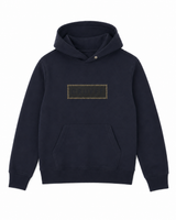 Cruyff Fuzeknit Lasercut Hoodie - Blue Gold