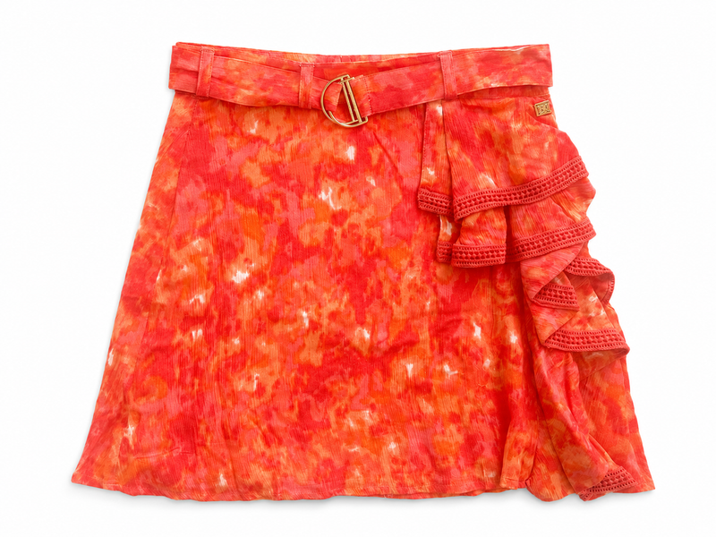 Fifth House Avery Skirt - Hibiscus