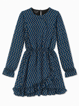 Nik & Nik Winona Dress - Cobalt Light Blue