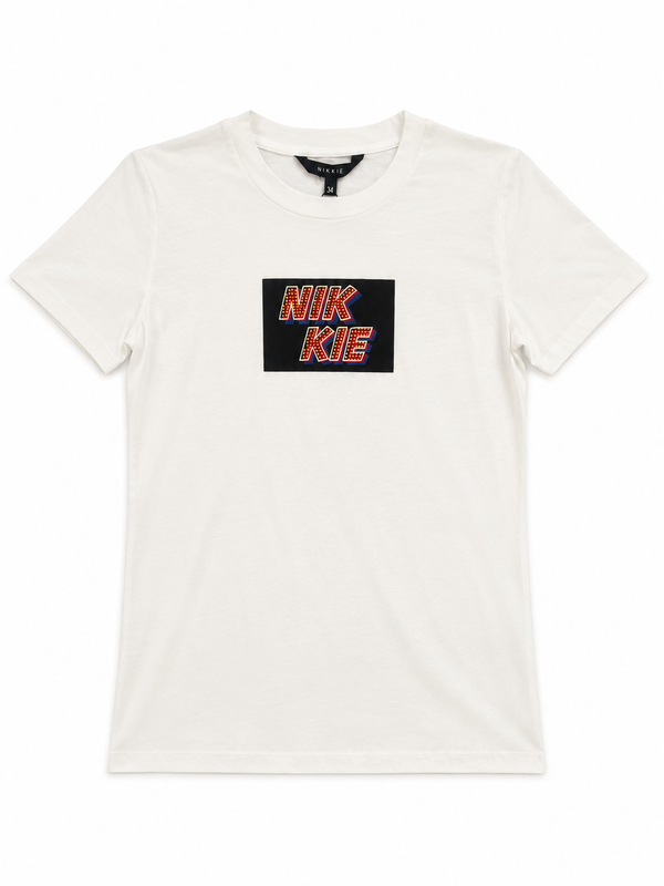 Nikkie Pop Art T-Shirt - White