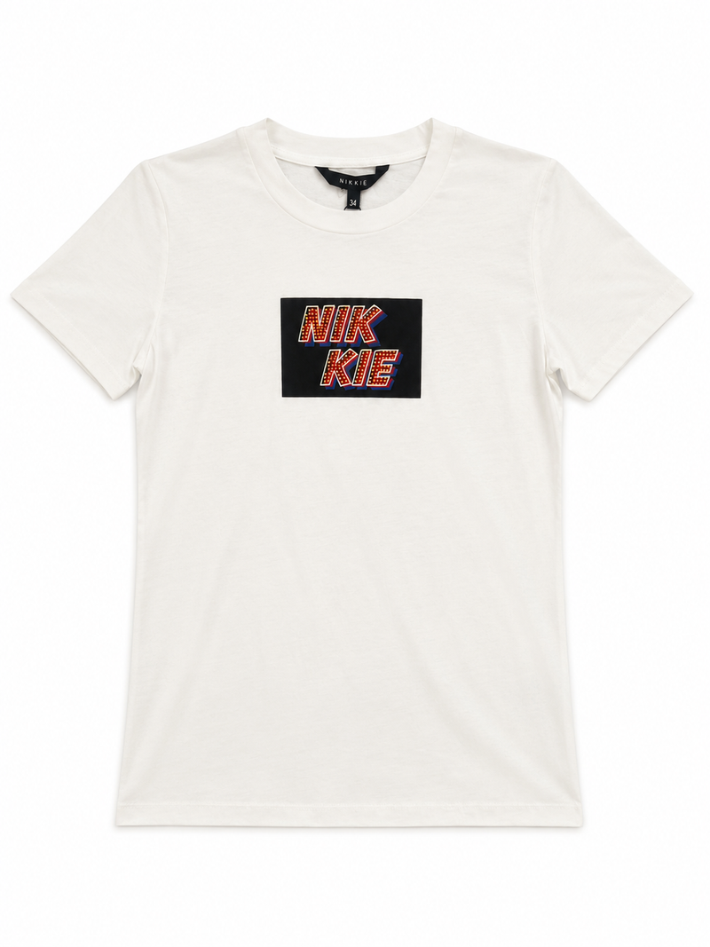 Nikkie Pop Art T-Shirt - White