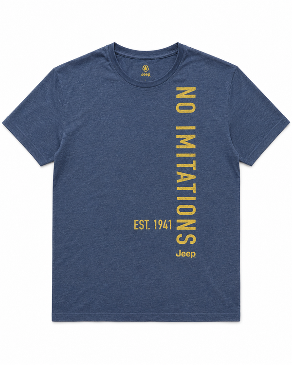 Jeep Tee - Blue Mel