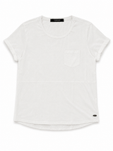 Scotch & Soda Long Fit T-Shirt - White