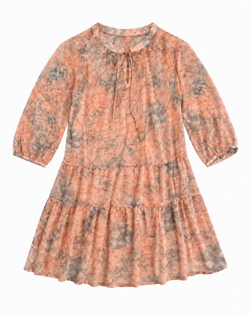 Vero Moda VMWonda 3/4 Tunic - Sepia Rose