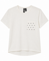 Vero Moda VMKaia SIF SS Top - Black w/ Dots