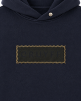 Cruyff Fuzeknit Lasercut Hoodie - Blauw Goud
