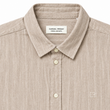 Casual Friday CFAnton Overhemd - Bruin Gestreept