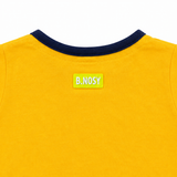 B.Nosy Babyset - Geel / Blauw met Zakje