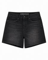 Denham Bardot Spijkershort BW - Zwart / Blauw