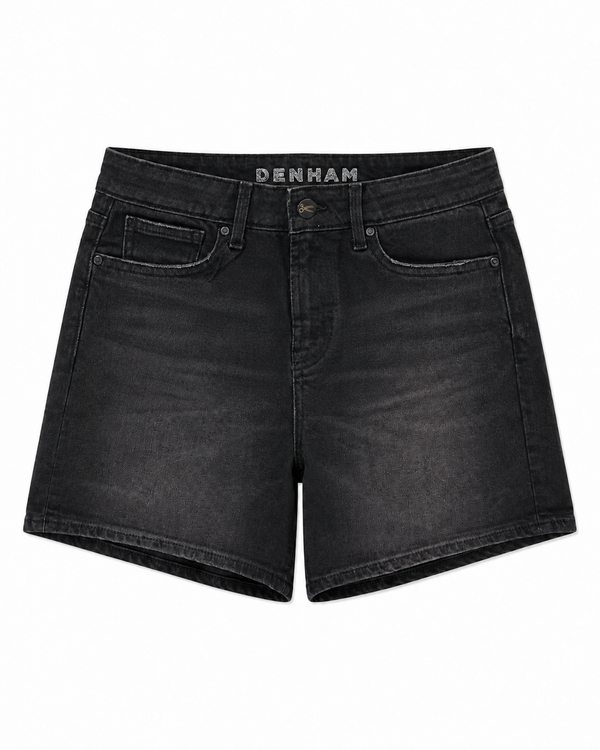 Denham Bardot Spijkershort BW - Zwart / Blauw