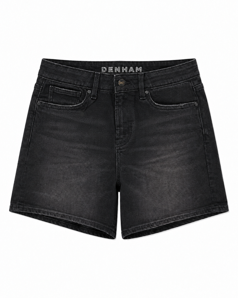 Denham Bardot Spijkershort BW - Zwart / Blauw