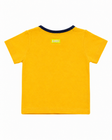 B.Nosy Babyset - Geel / Blauw met Zakje