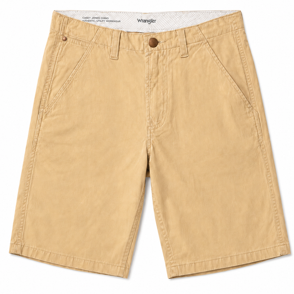 Wrangler Casey Chino Shorts - Brown