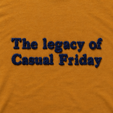 Casual Friday Thor Applicated Tee - Brown