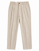 Casual Friday CFMarc Linnenmix Broek - Neutraal