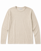 Casual Friday Kent Merino Crew Neck Knit - Beige