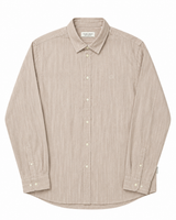 Casual Friday CFAnton Shirt - Brown Striped