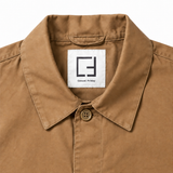 Casual Friday CFMarco Stretch Overshirt - Bruin