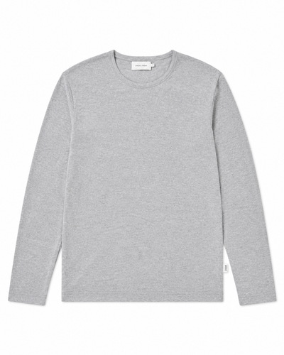 Casual Friday Kent Merino Crew Neck Knit - Gray