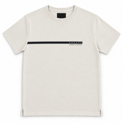 Cruyff Linear Graphic T-shirt - Lichtgrijs