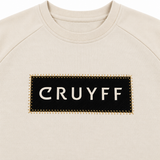 Cruyff Fuzeknit Lasercut T-shirt - Crème Goud