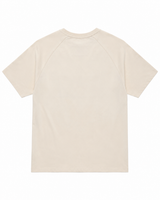 Cruyff Fuzeknit Lasercut Tee - Creme Gold