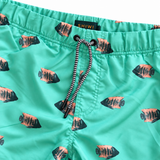 Shiwi The Sunrise Brand Swim Shorts - Green Fish