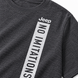 Jeep T-shirt - Donkergrijs / Vapor Blue