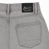 Denham Keira Spijkershort - Grijs
