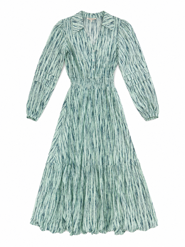 Fifth House Raina Dress - Shibori Lemonade