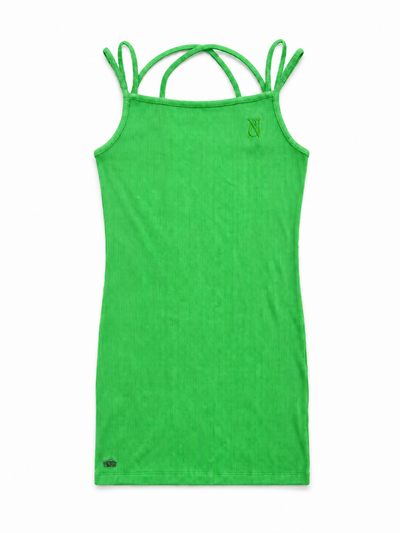 Nik & Nik Rib Dress - Green