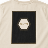 Cruyff Hypno Graphic Tee - Creme Gold