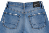 Denham Britt Spijkershort - Middenblauw