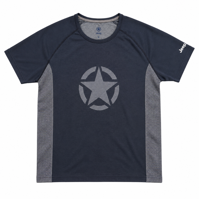 Jeep Tee - Gray Star