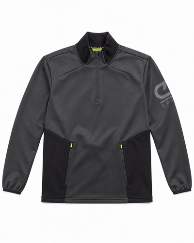 Cruyff Maxout 1/4 Zip Sweat - Black