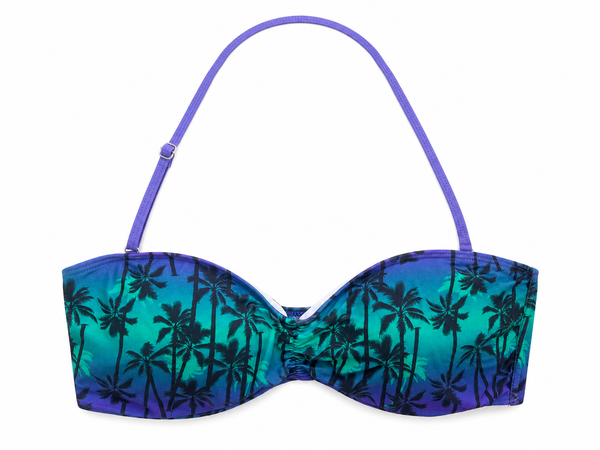 Pieces Swim Top - Dark Lilac