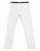 Scotch & Soda Stuart Regular Slim Broek - Wit