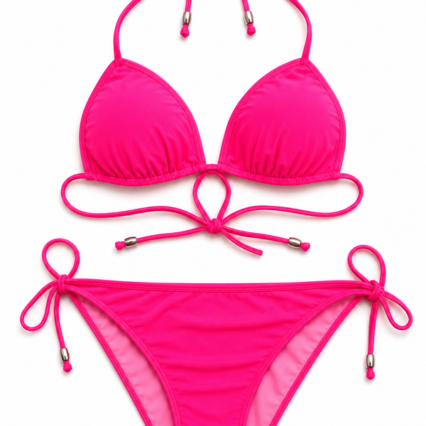 Pieces Brazilian Bikini Bottom - Raspberry Rose