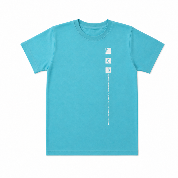 Name It Summer Slogan T-Shirt - Blue
