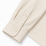 Casual Friday CFFollke LS Jersey Shirt - White Flannel