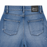 Denham Keira Spijkershort - Lichtblauw