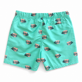 Shiwi The Sunrise Brand Swim Shorts - Green Fish