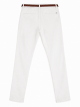 Scotch & Soda Stuart Regular Slim Pants - White